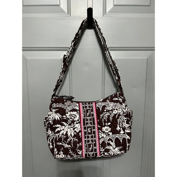 Vera Bradley Imperial Toile Asian On The Go Shoulder Crossbody Bag - Picture 1 of 3